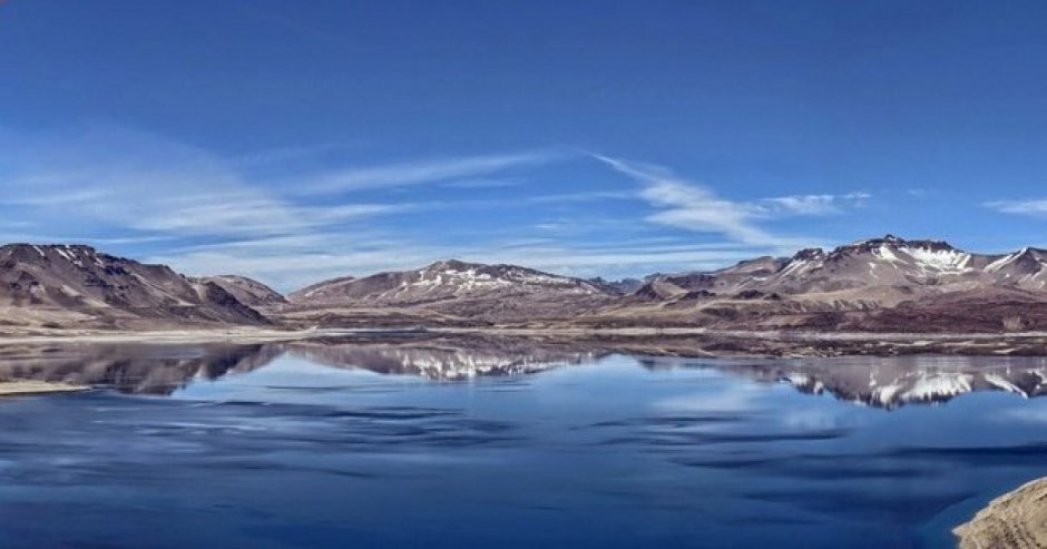 El Complejo Volcánico Laguna del Maule  eleva su alerta técnica a Nivel Amarillo. (Foto: Rayen Gho- SERNAGEOMIN,)