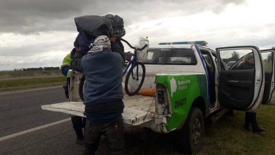 El hombre debió regresar a Paraguay. (Foto: @ManinoIriart). 